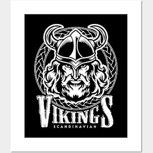 Vikings Skandinavian Posters and Art